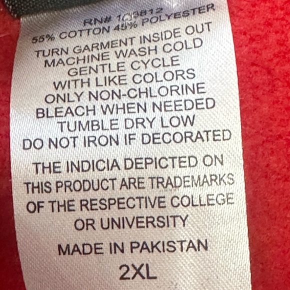 Creative Apparel University Of Georgia Bulldogs 1785 Men’s Red Graphic Tee 2XL - Picture 6 of 6